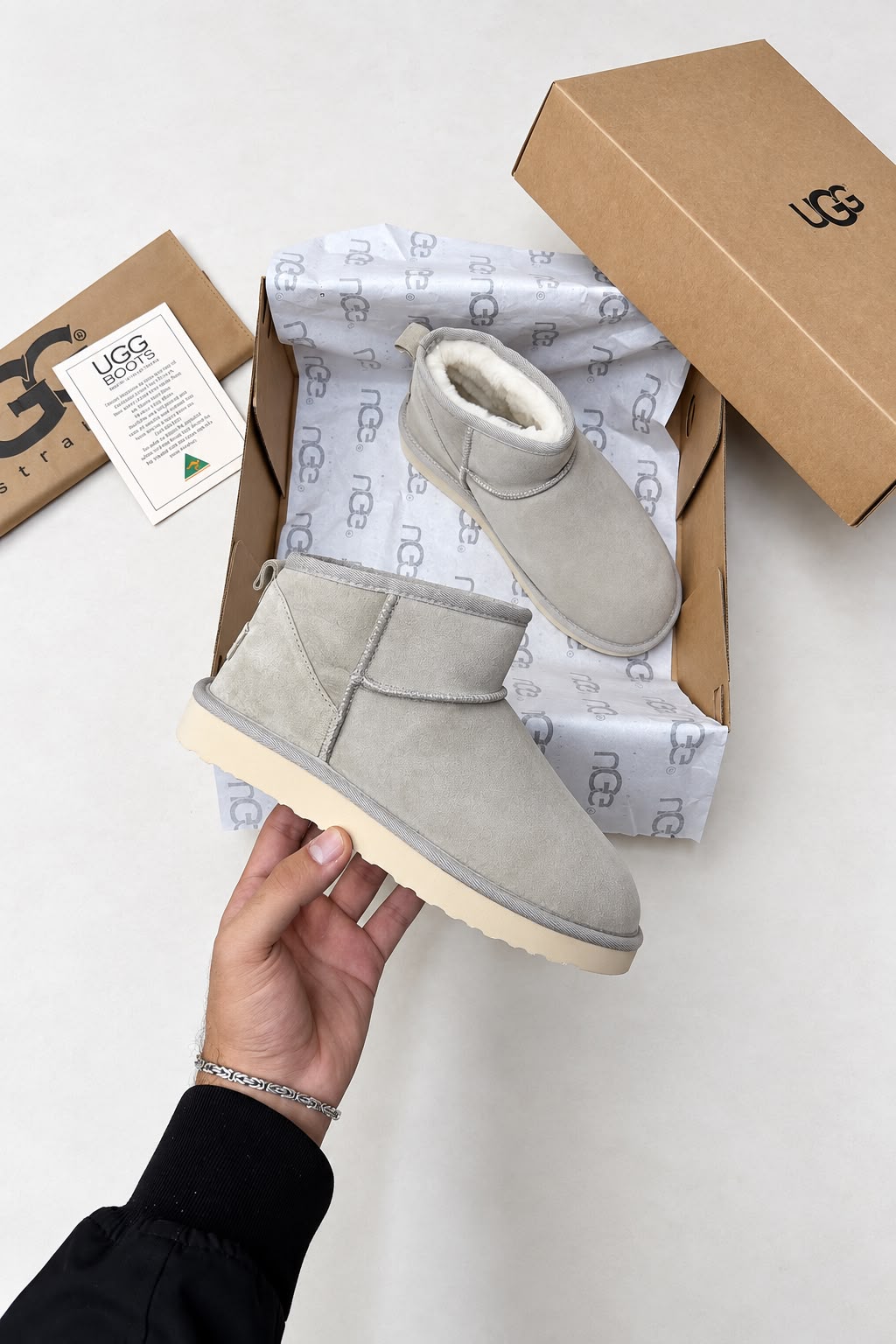 UGG Classic Ultra Mini Boot Pale Smoke