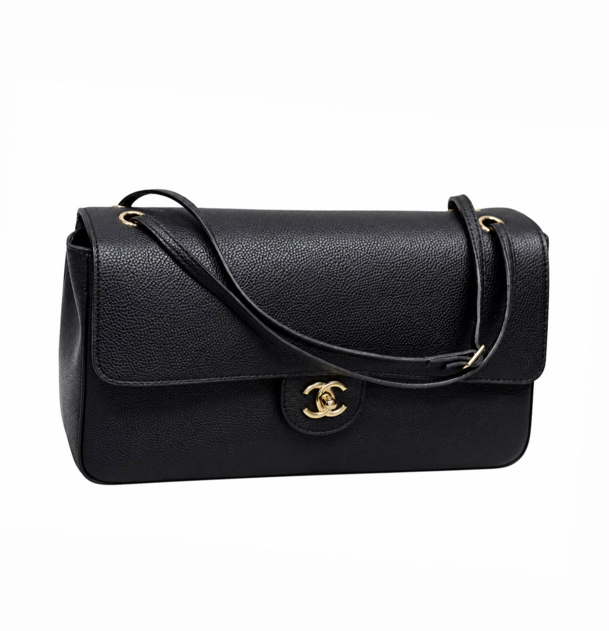 Chanel Grained Calfskin - Black