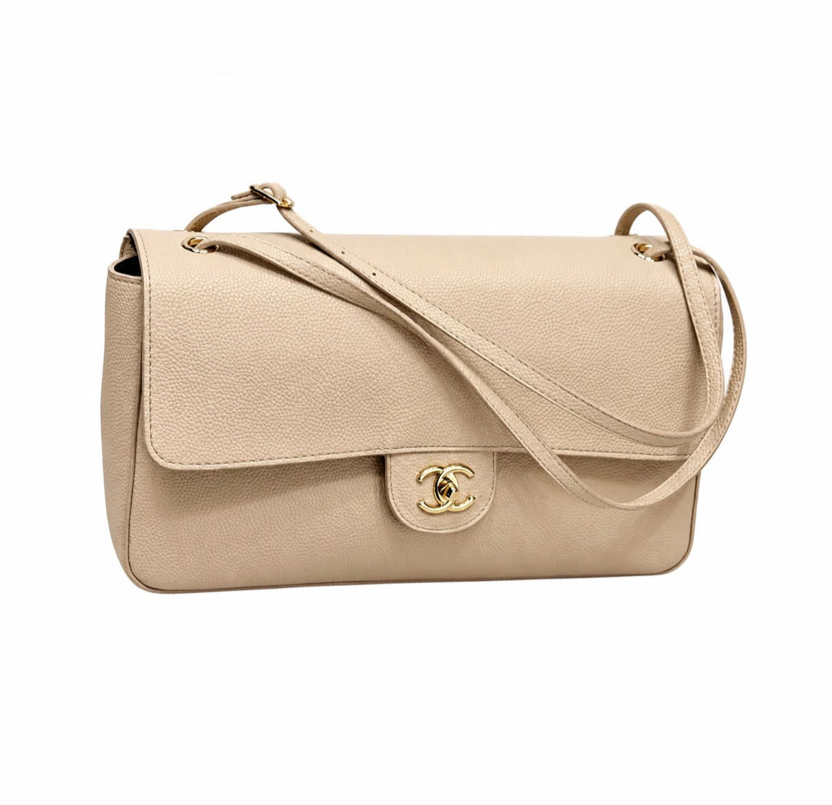 Chanel Grained Calfskin - Beiege