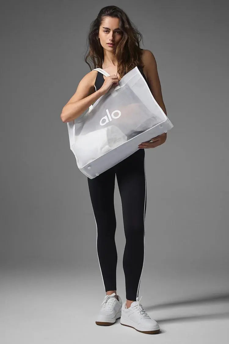 Alo Sheer Tote Bag- - WHİTE