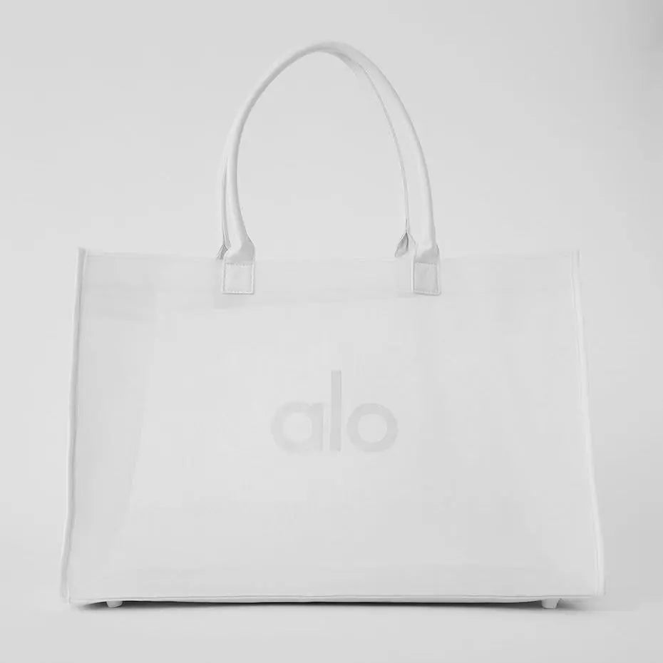 Alo Sheer Tote Bag- - WHİTE