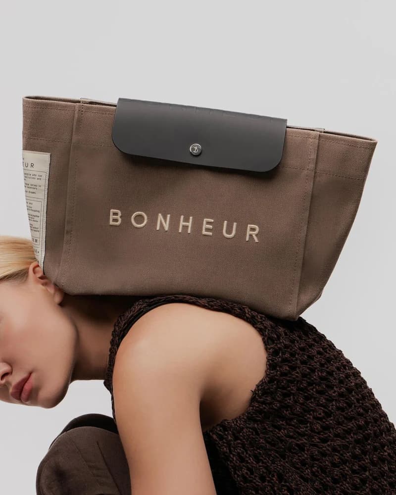 Bonheur Clutch+Bag- - Chocolate
