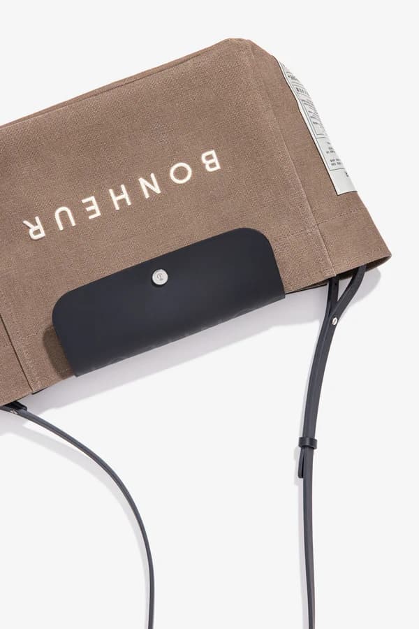 Bonheur Clutch+Bag- - Chocolate