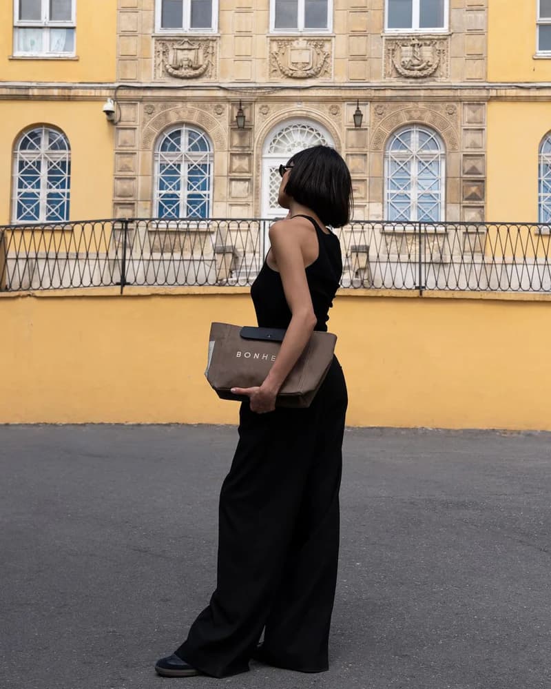 Bonheur Clutch+Bag- - Chocolate
