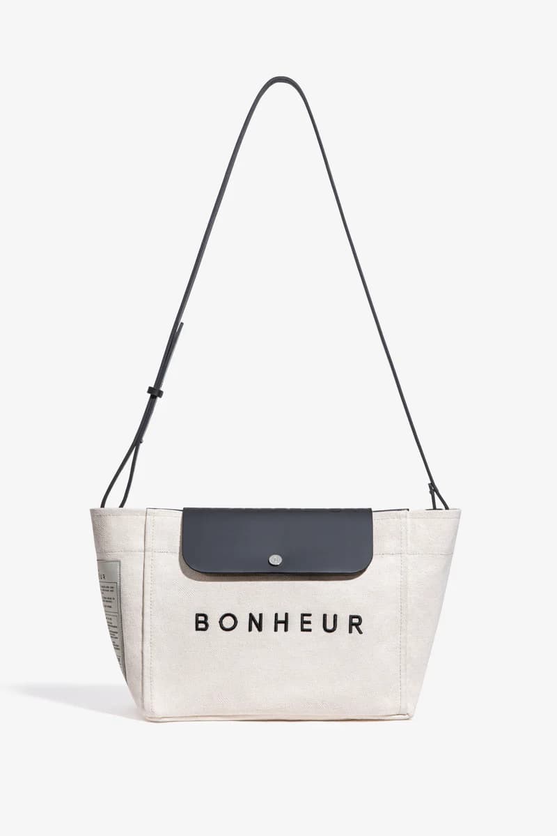 Bonheur Clutch+Bag- - Coconut Milk