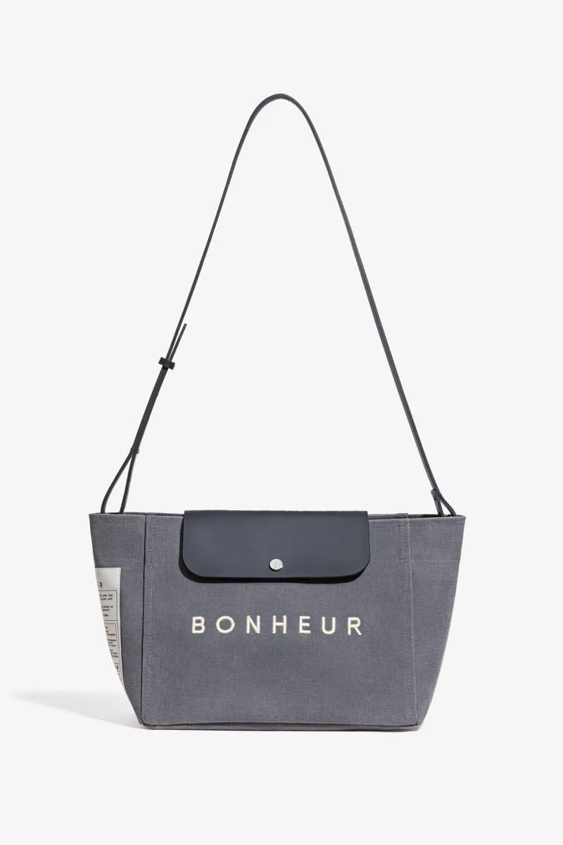 Bonheur Clutch+Bag- - Ghost Gray