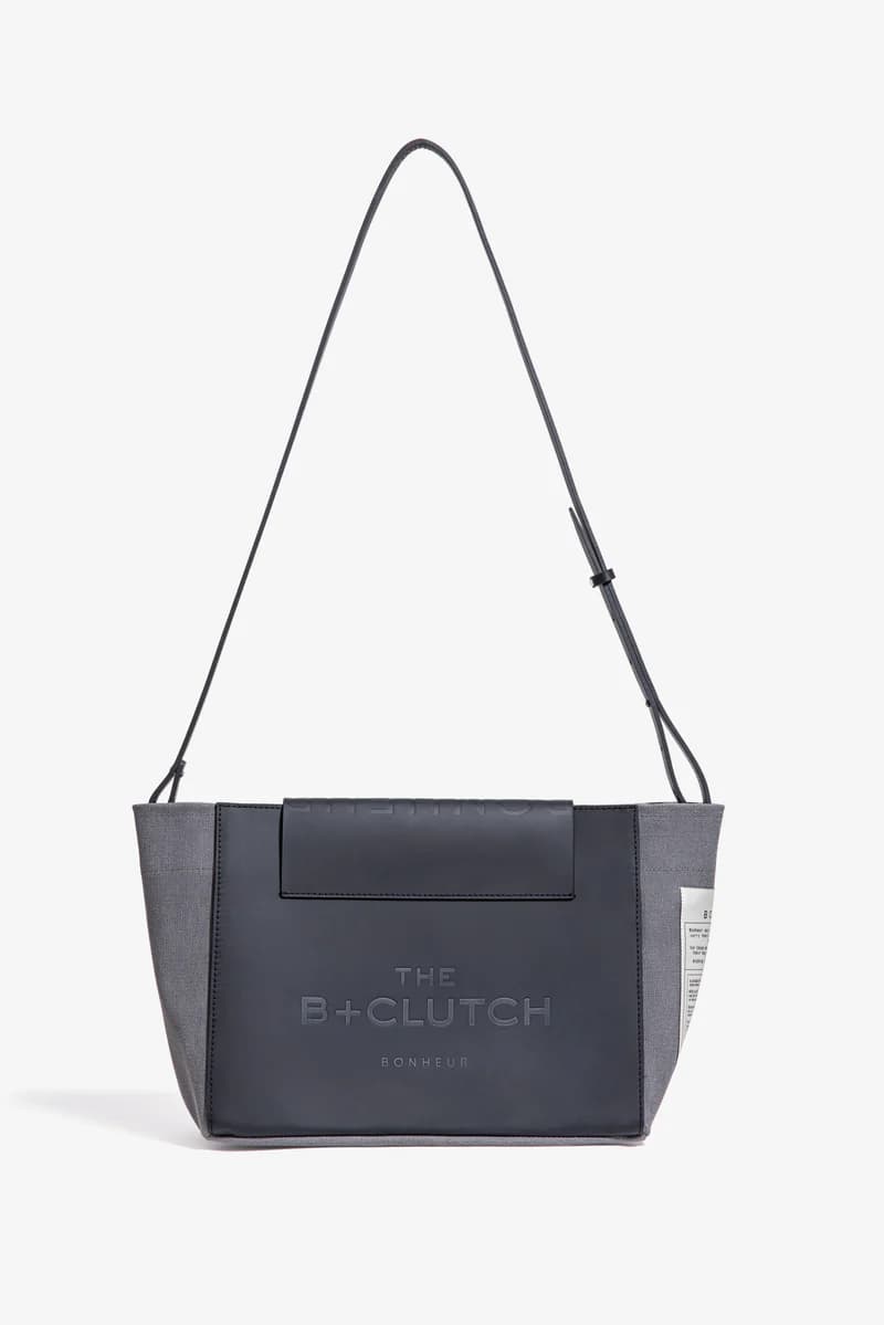 Bonheur Clutch+Bag- - Ghost Gray
