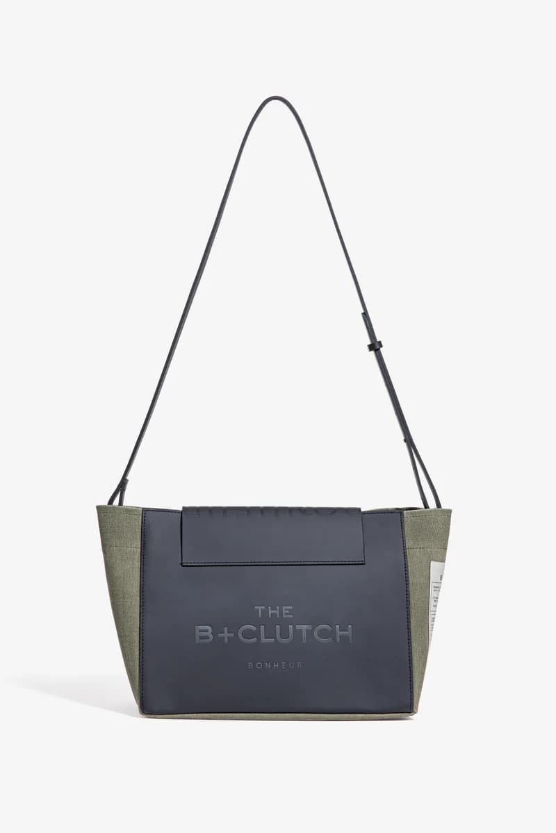 Bonheur Clutch+Bag- - Green Tea