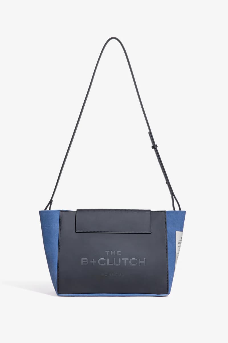 Bonheur Clutch+Bag- - Parisian Blue