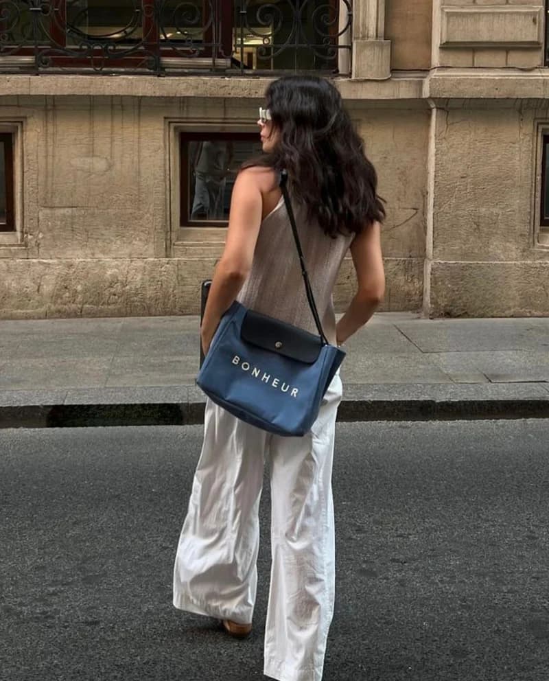 Bonheur Clutch+Bag- - Parisian Blue