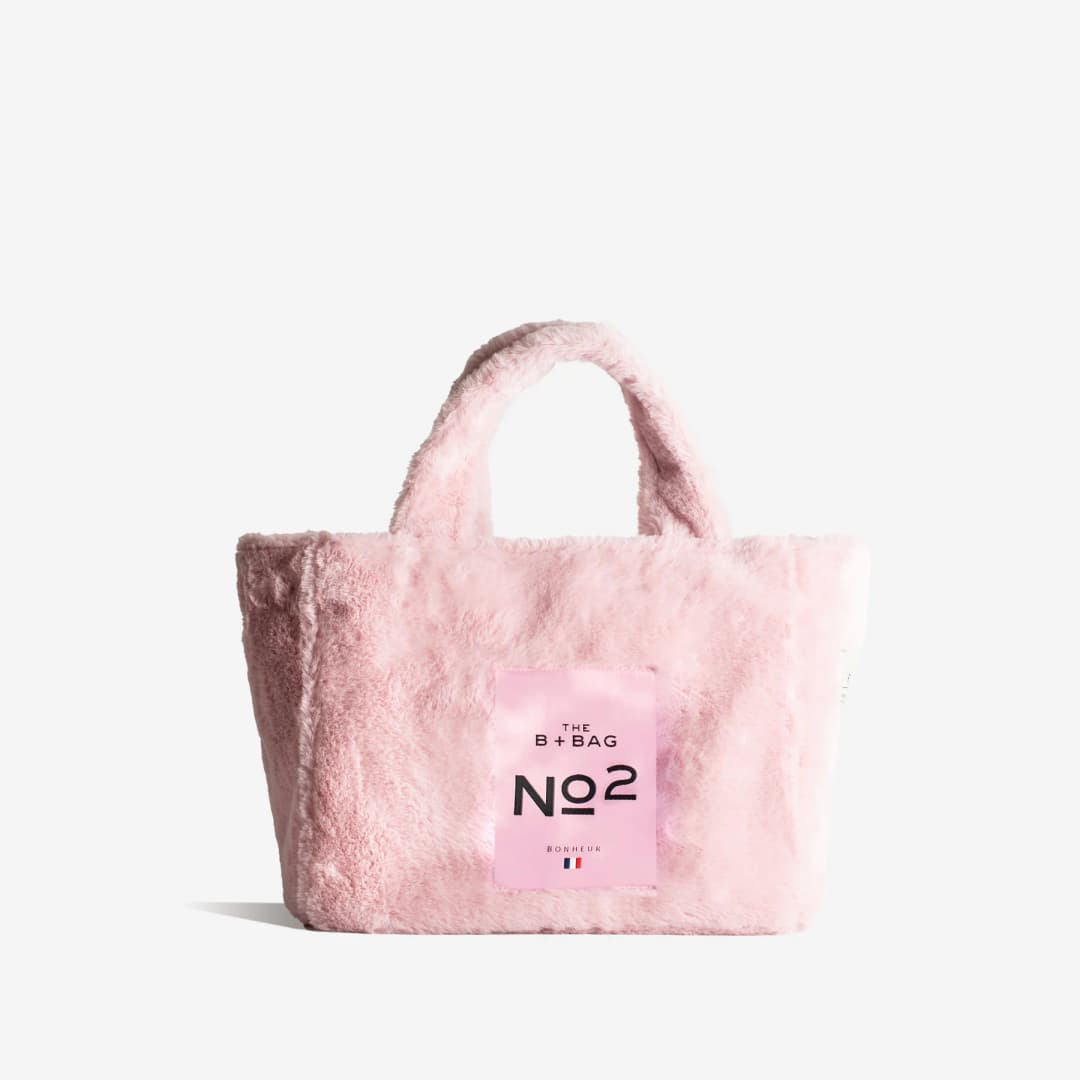 Bonheur Fluffy Tote Bag - - Pony Pink