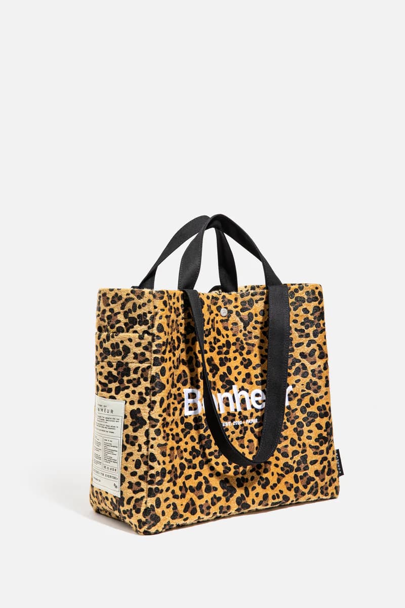 Bonheur N°4 Kanvas Çanta- - Leopard