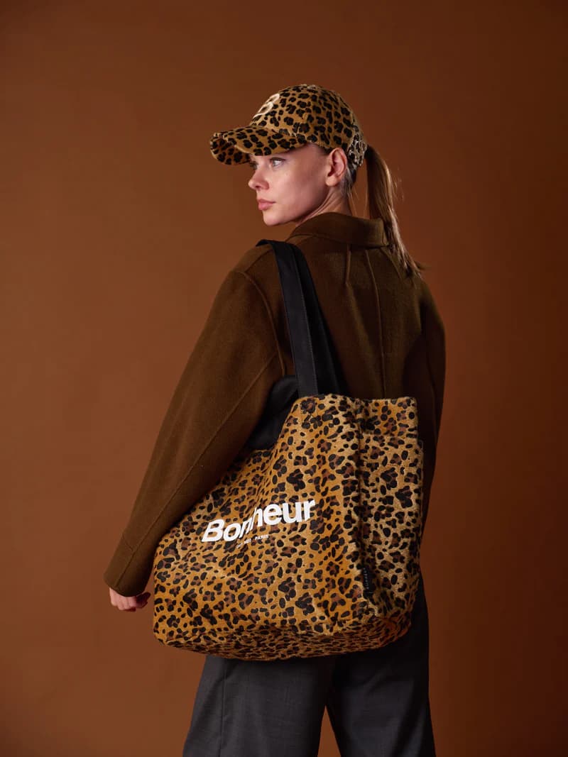 Bonheur N°4 Kanvas Çanta- - Leopard