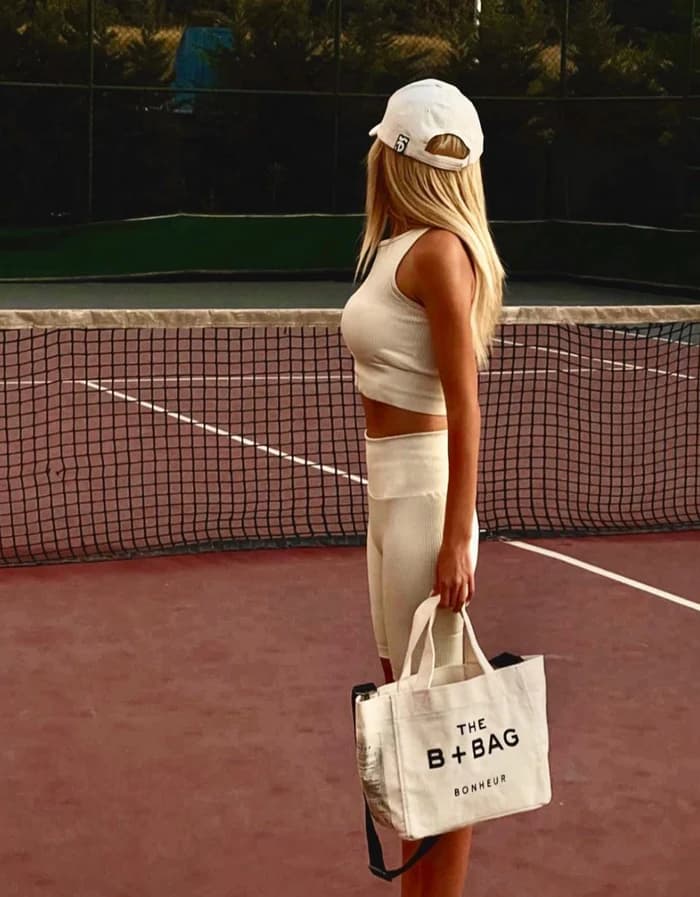 Bonheur The B+Bag Canvas- - Coconut Milk