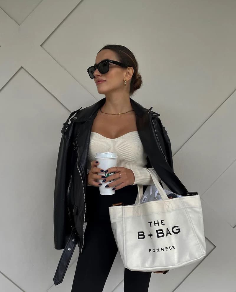 Bonheur The B+Bag Canvas- - Coconut Milk