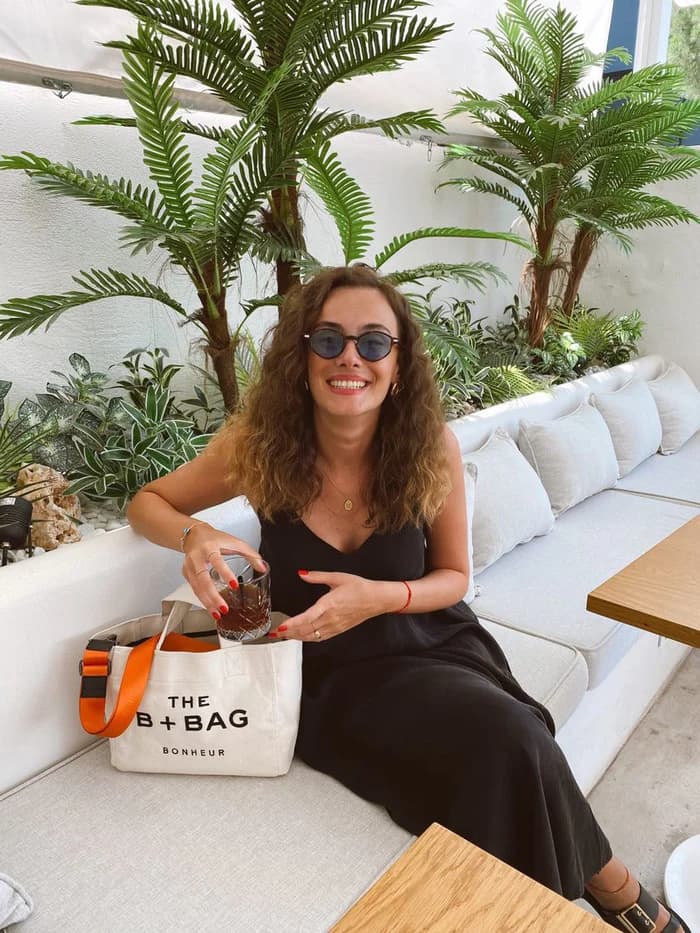 Bonheur The B+Bag Canvas- - Coconut Milk