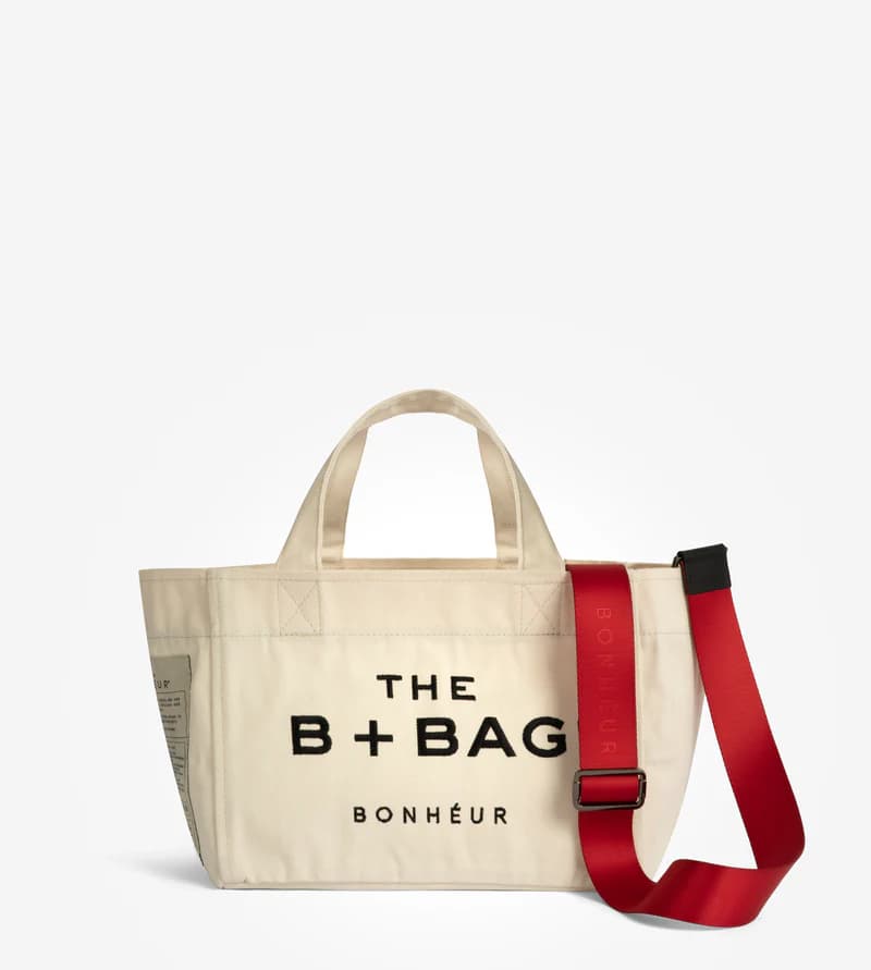 Bonheur The B+Bag Canvas- - Coconut Milk