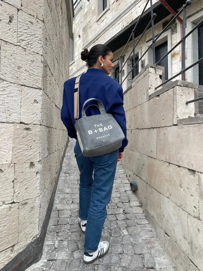Bonheur The B+Bag Canvas- - Ghost Gray