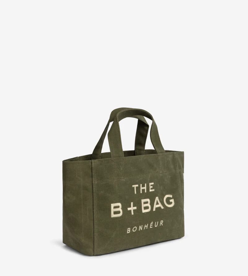 Bonheur The B+Bag Canvas- - Green Tea