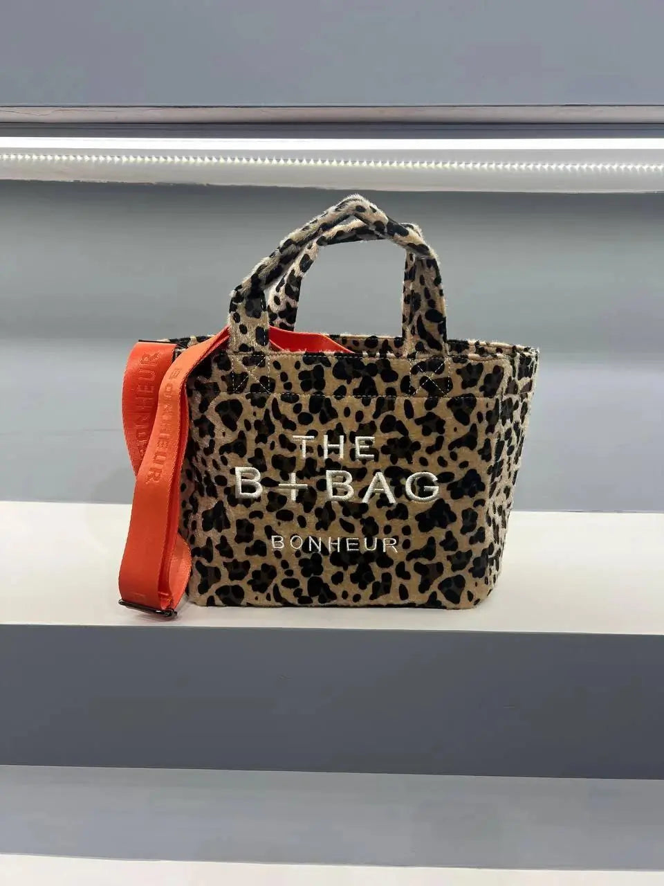 Bonheur The B+Bag Canvas- - Leopard