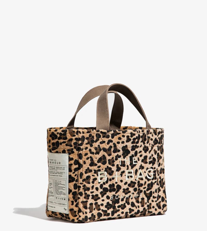 Bonheur The B+Bag Canvas- - Leopard