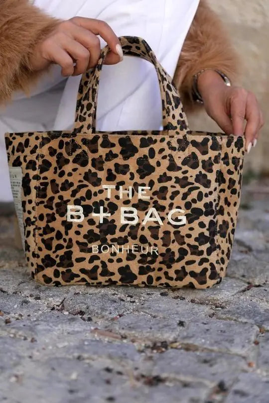 Bonheur The B+Bag Canvas- - Leopard