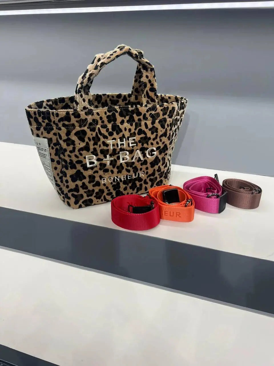 Bonheur The B+Bag Canvas- - Leopard