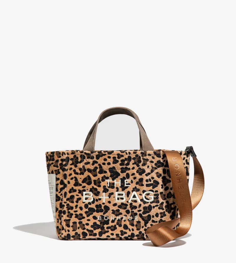 Bonheur The B+Bag Canvas- - Leopard