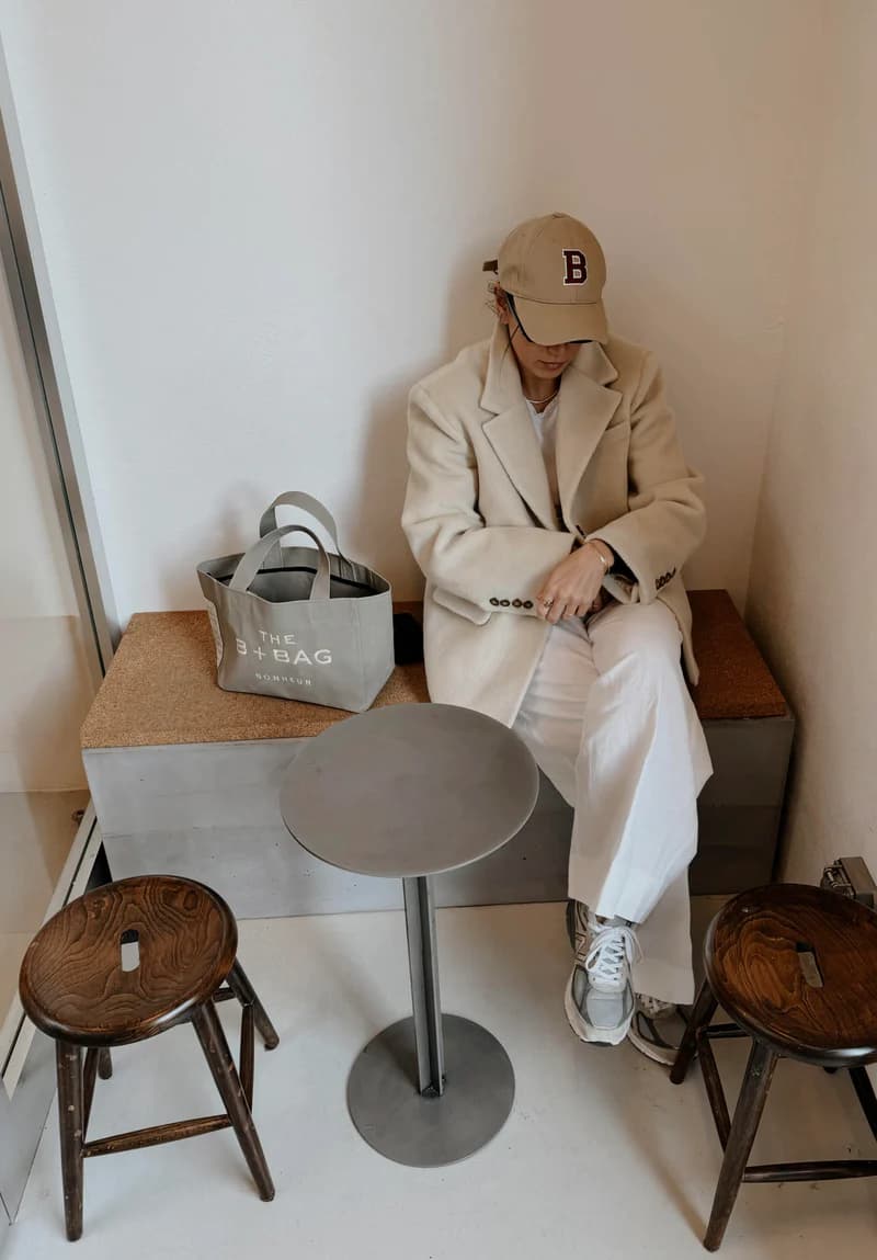 Bonheur The B+Bag Canvas- - Milky Green