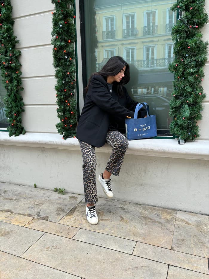 Bonheur The B+Bag Canvas- - Parisian Blue