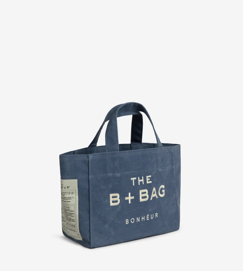 Bonheur The B+Bag Canvas- - Parisian Blue