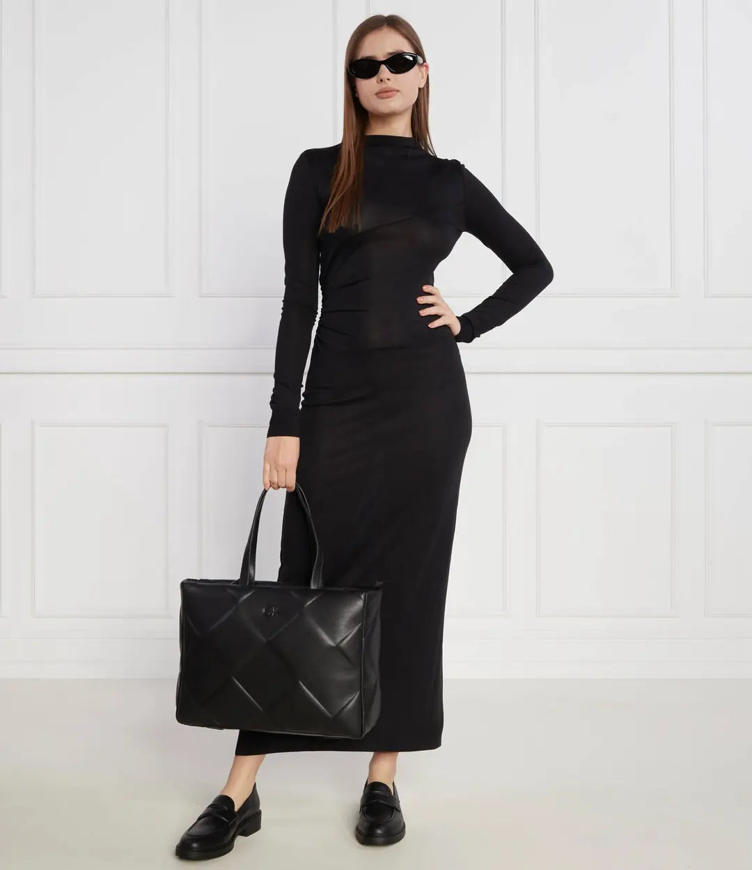 Calvin Klein RE-LOCK QUILT TOTE