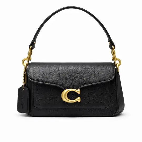 Coach Tabby Shoulder Monogram Bag20’ - BLACK