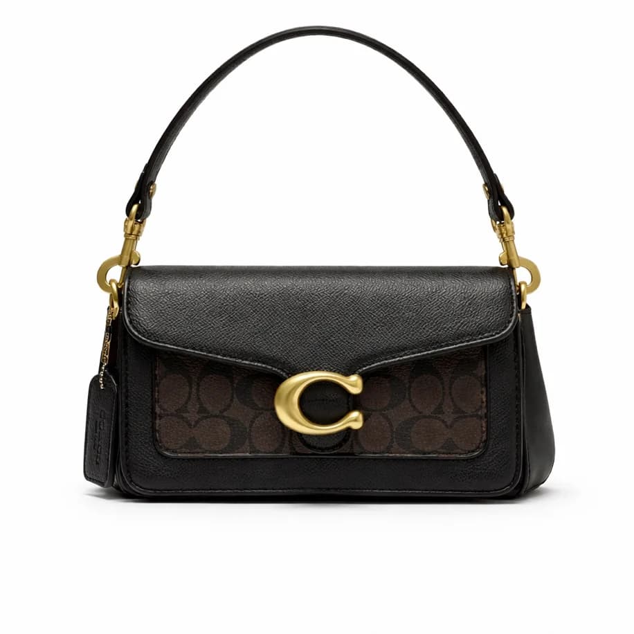 Coach Tabby Shoulder Monogram Bag20’ - COFFE