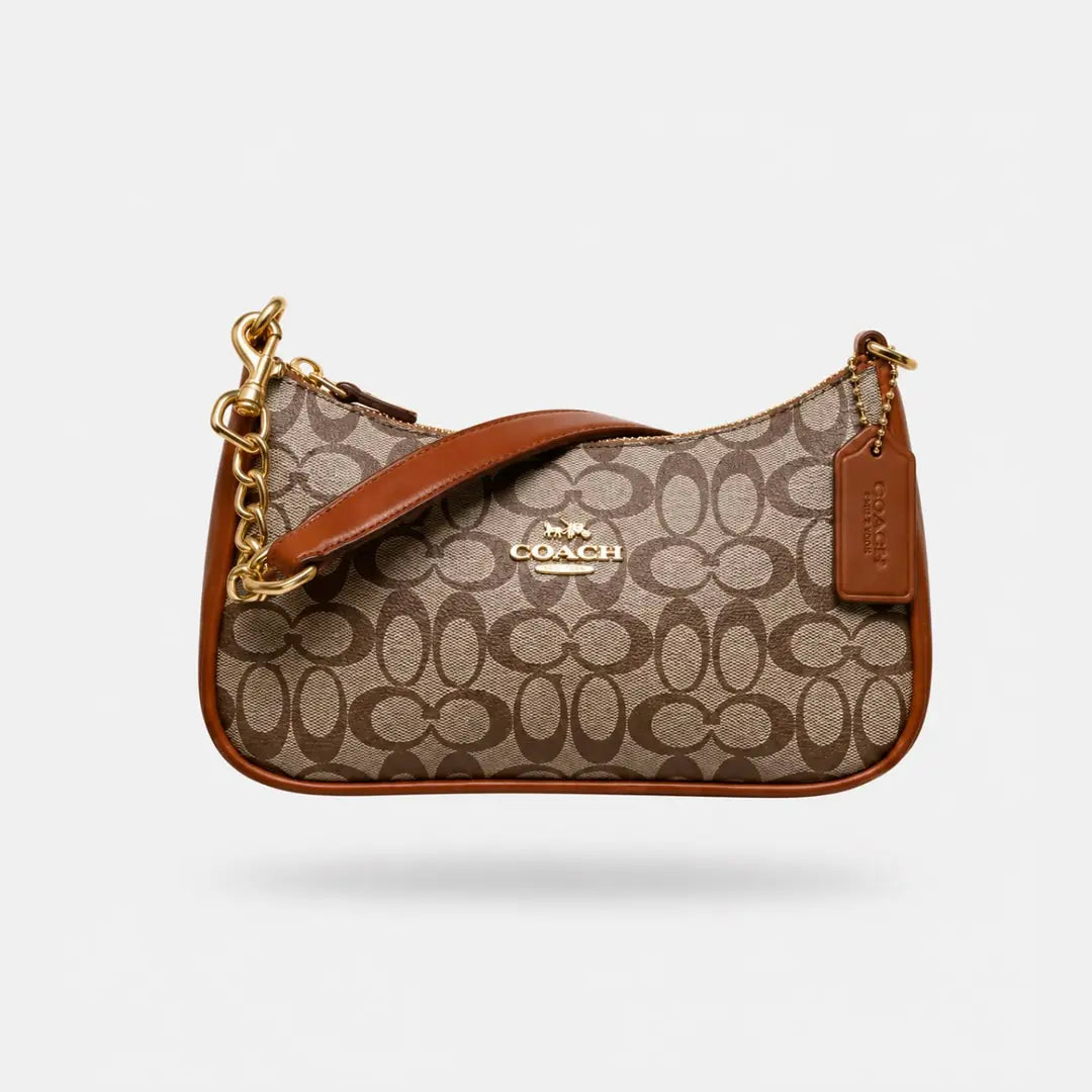 Coach Teri Shoulder - Brown