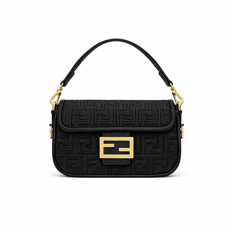 Fendi Baguette Mini- - BLACK
