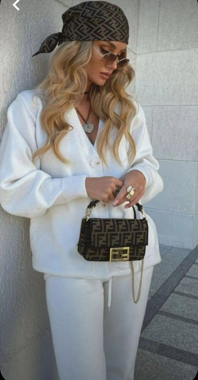 Fendi Baguette Mini- - Brown