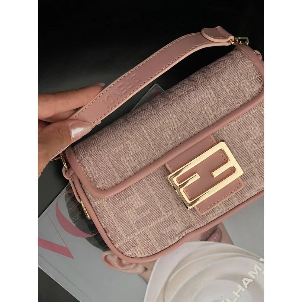 Fendi Baguette Mini- - PİNK