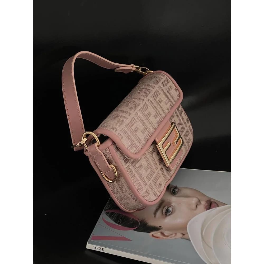 Fendi Baguette Mini- - PİNK