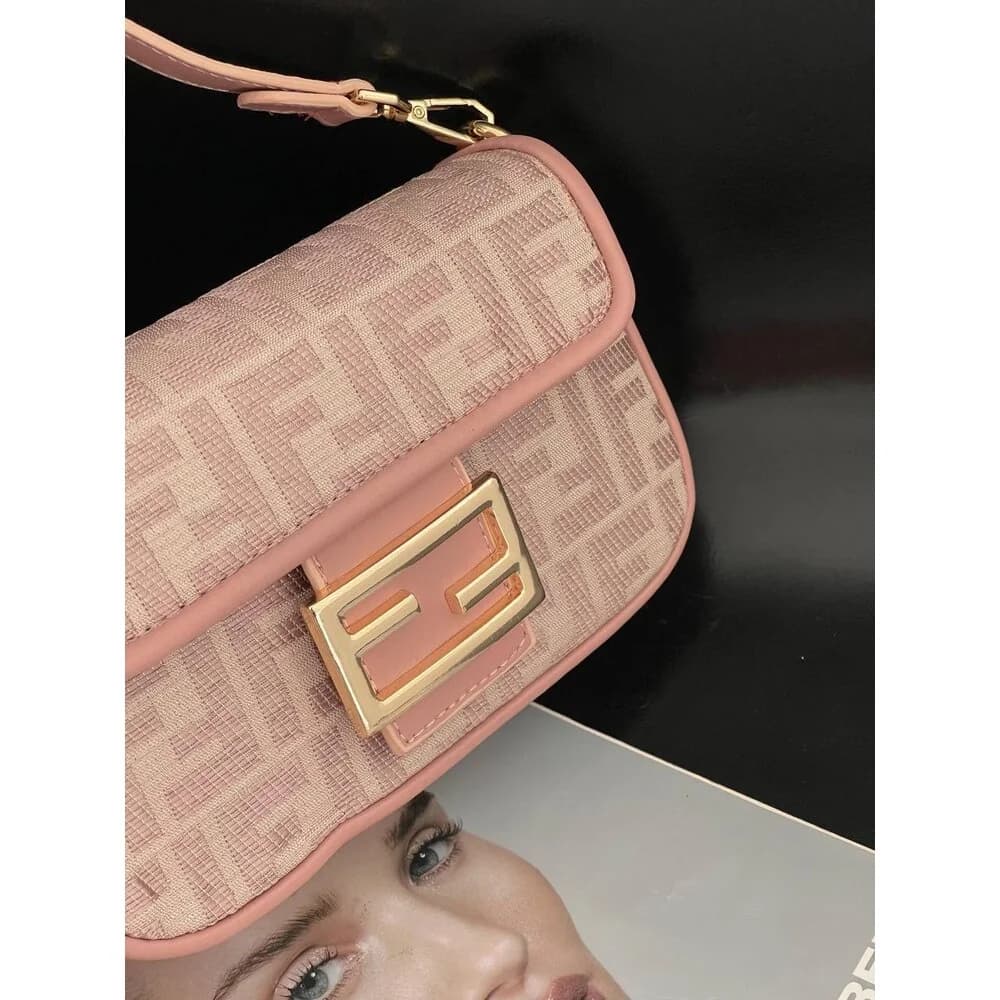 Fendi Baguette Mini- - PİNK