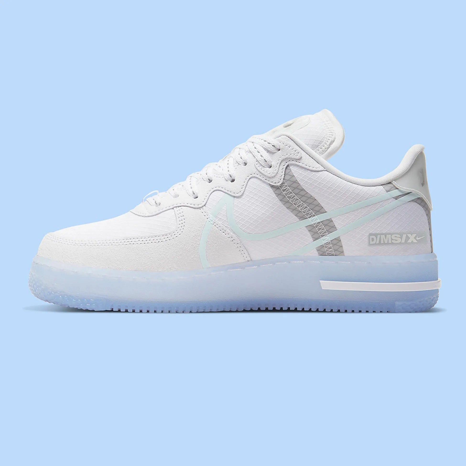 Nike Air Force 1 React White Light Bone