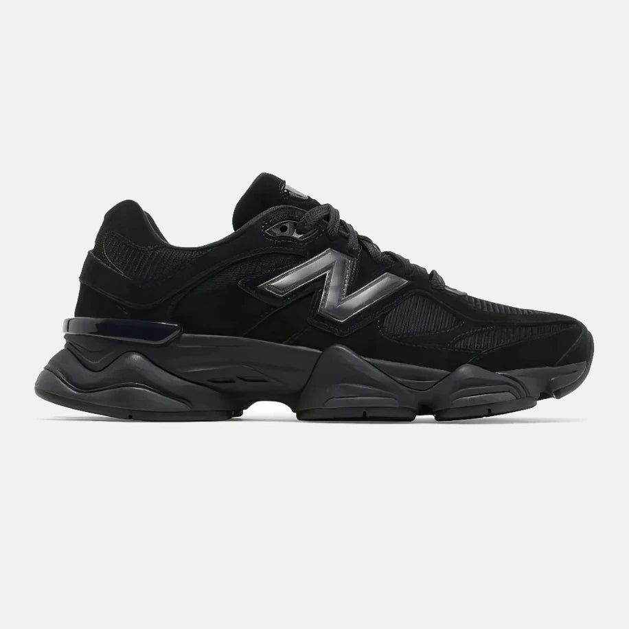 New Balance 9060 'Triple Black Suede'