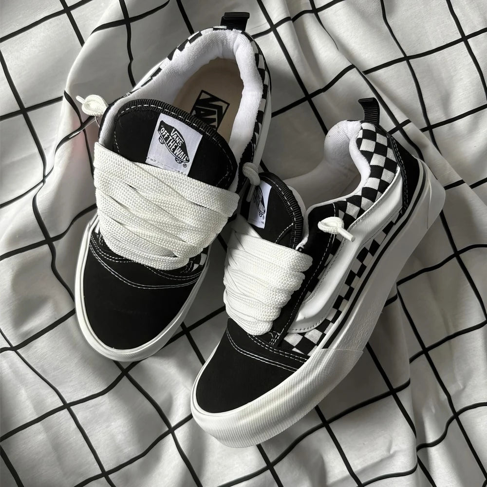 Vans Knu Skool Mega Check Black