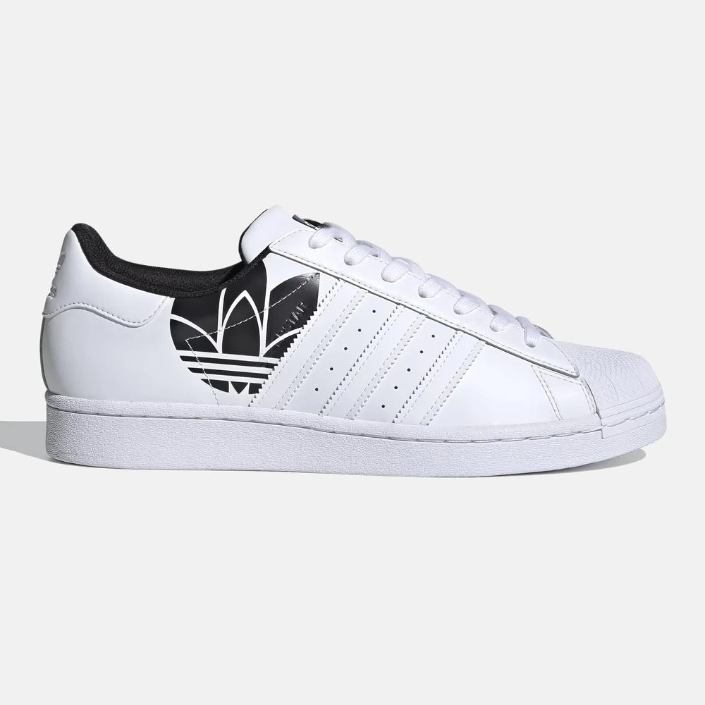 Addidas Superstar 'Trefoil Print White Black'