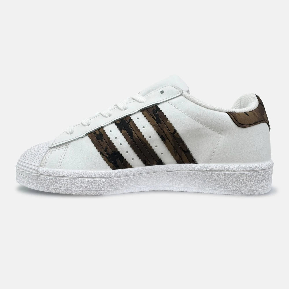 Addidas Superstar Brown Camo