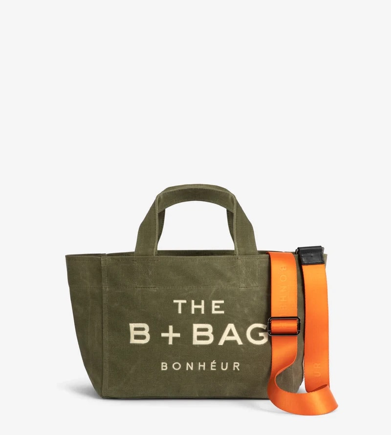 Bonheur The B+Bag Canvas- - Green Tea