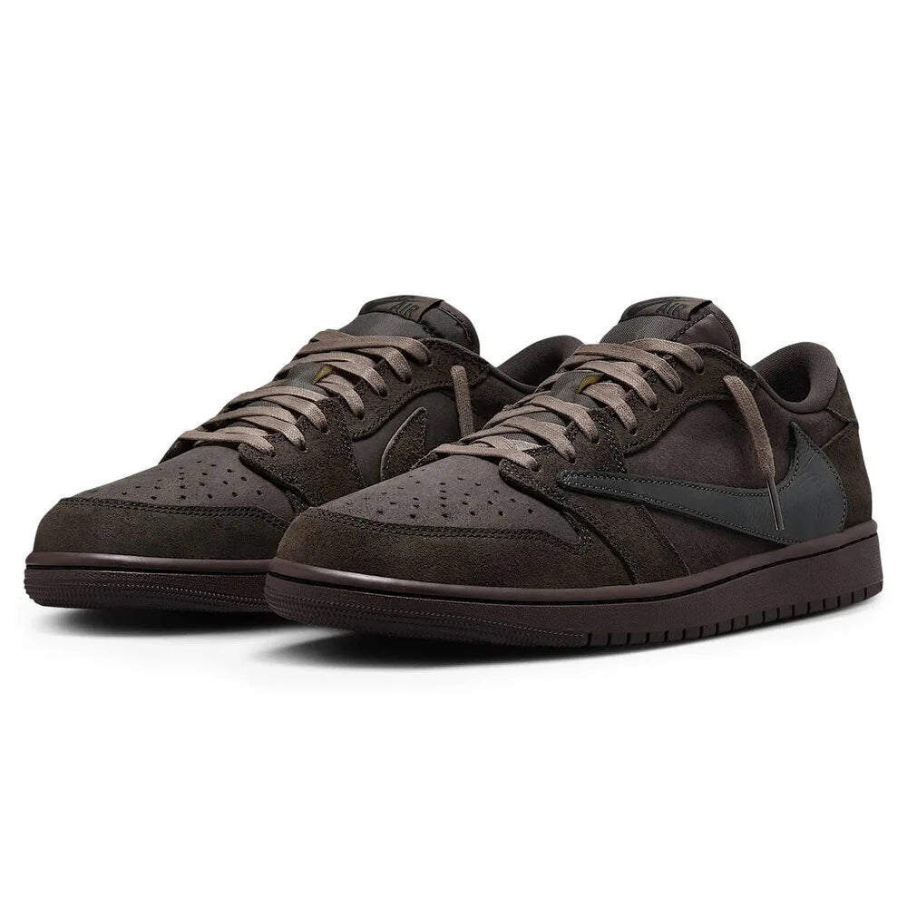 Air Jordan 1 x Travis Scott Velvet Brown and Dark Mocha