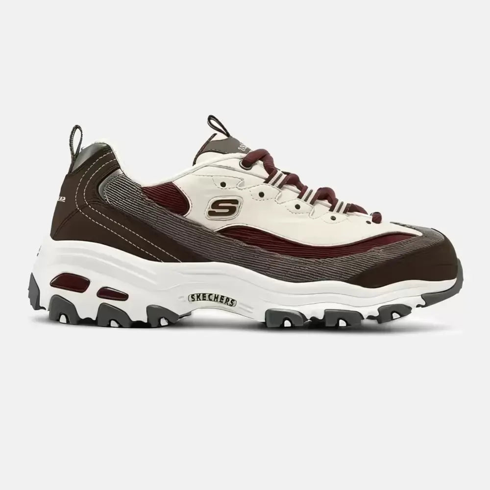 Skechers Dlites Wine Red Brown ( Dar Kalıp )