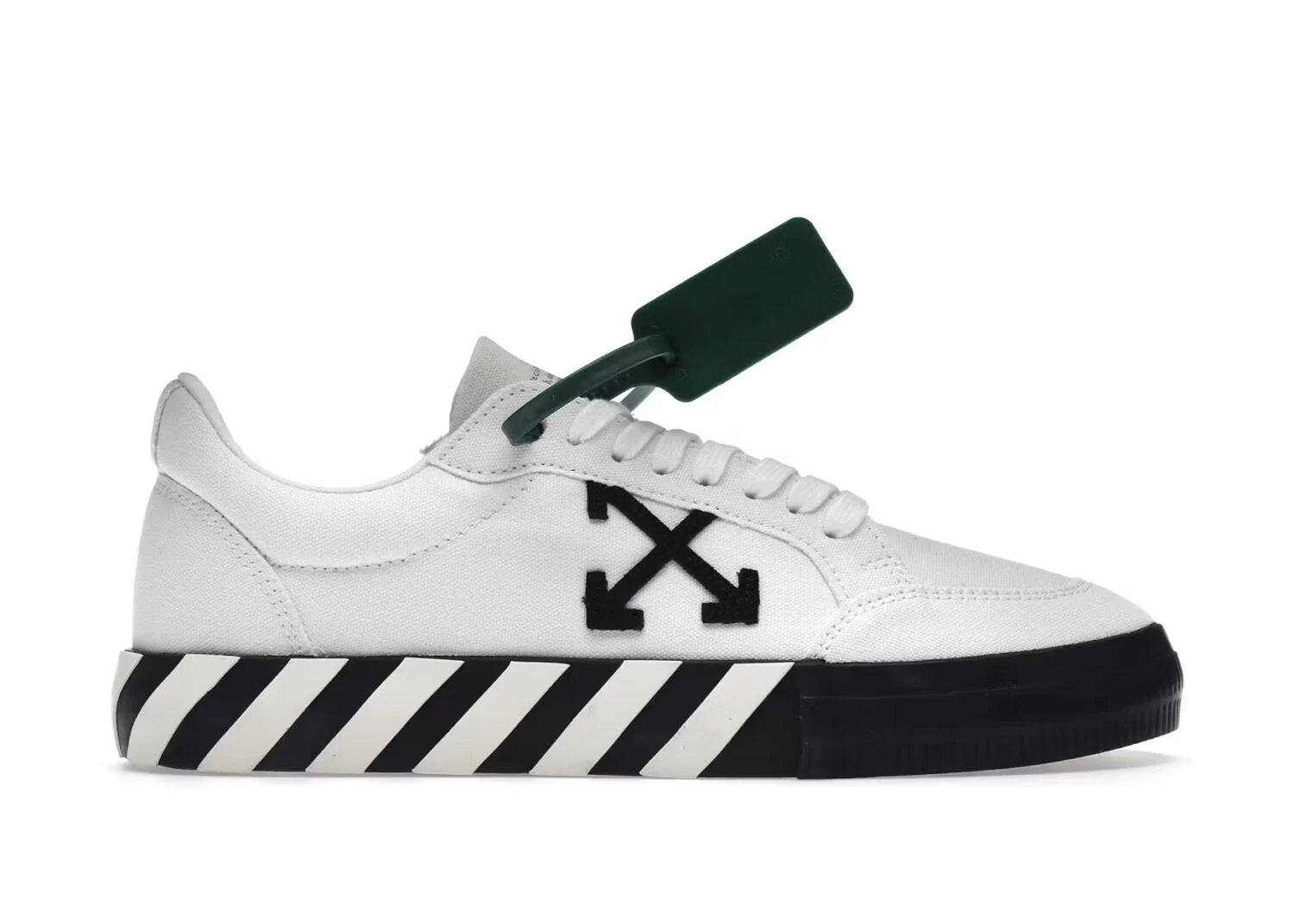 OFF-WHITE Vulc Low Canvas White Black