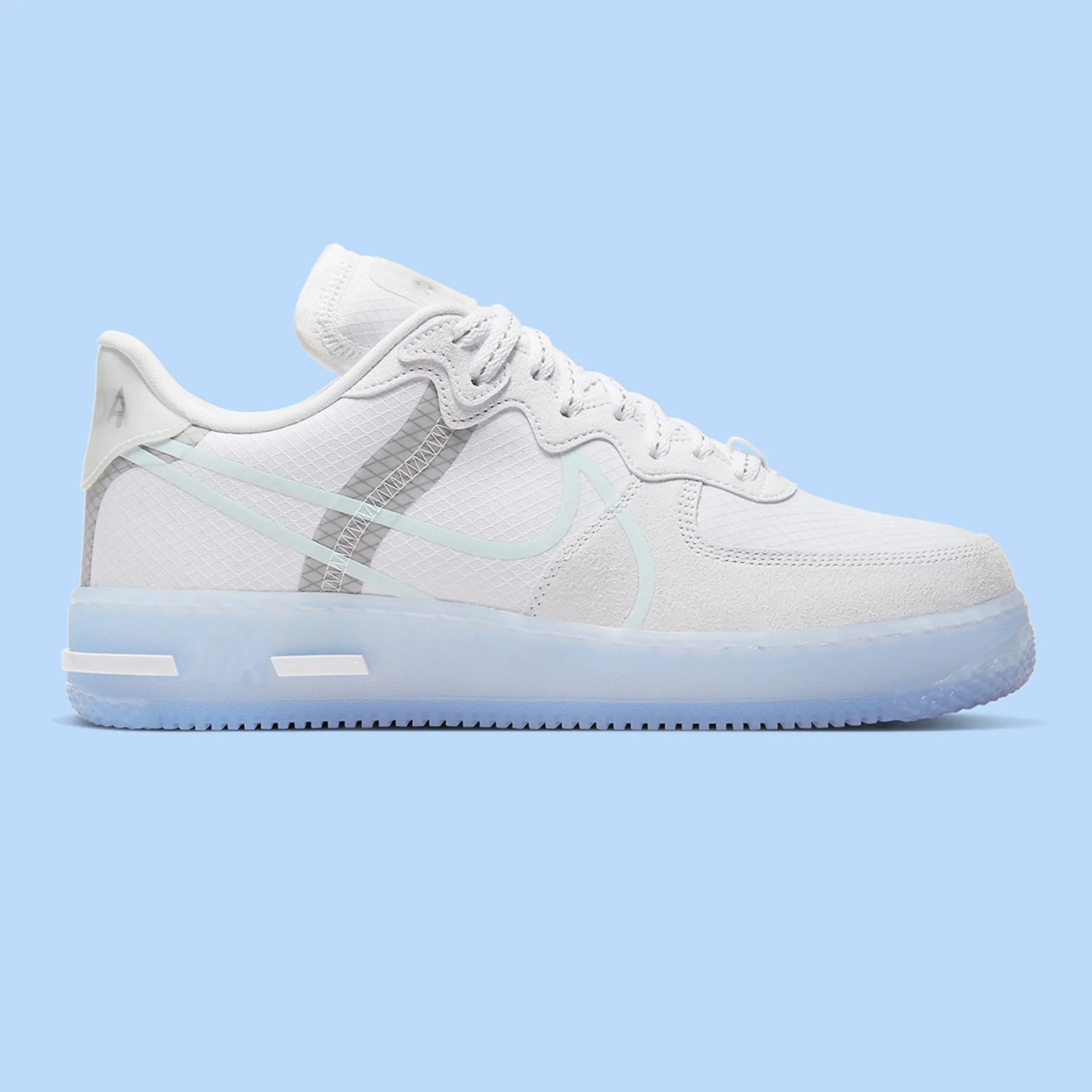 Nike Air Force 1 React White Light Bone